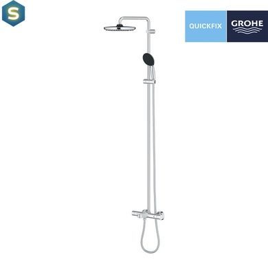 Душова система термостатична Grohe QuickFix Vitalio Start System 250 26988001, Хром
