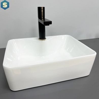 Умивальник (раковина) VBI FORLI S WHITE накладний, Білий