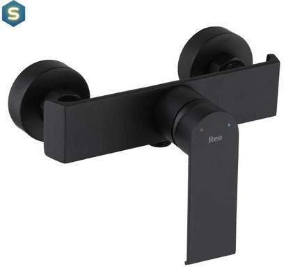 Смеситель для душа Rea Hass black REA-B6402, Черный матовый