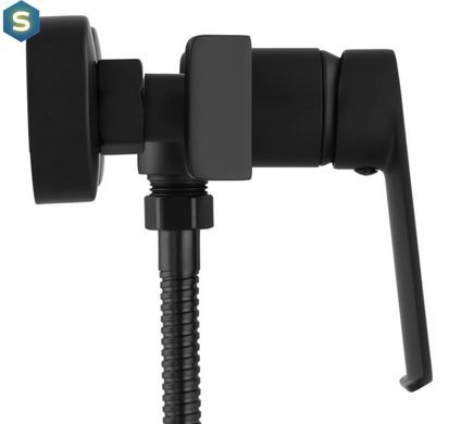 Смеситель для душа Rea Hass black REA-B6402, Черный матовый