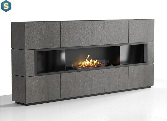 Біокамін вбудовуваний Очаг Focus MS-012 GlossFire Focus012