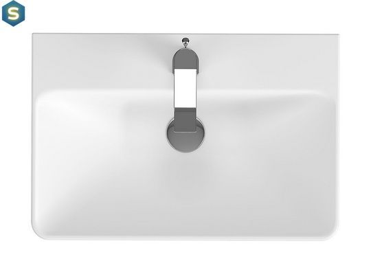 Тумба з умивальником Cersanit Lara Mille Slim 60 біла S801-359