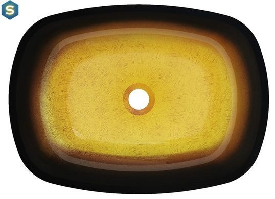Умивальник Mexen Araks dark gold накладний MEX-24155451, Золотий