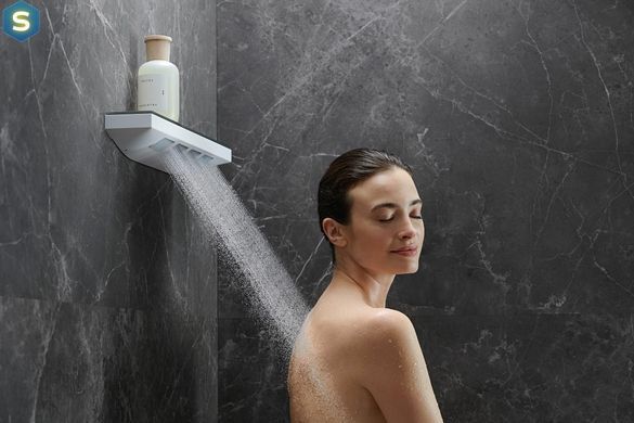 Боковий душ-поличка Hansgrohe Rainfinity 500 1jet Matt White 26243700