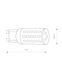 Лампа Nowodvorski 7503 Bulb G9 1x4W 3000K 380Lm Wh
