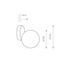 Світильник Nowodvorski 8126 Ice ball G9 1x25W IP44 Brown