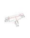 З'єднувач Nowodvorski 8237 Ctls Power T Connector Left 2 T-l2 Bl