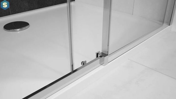Душова кабіна Rea Nixon 100x120 P chrome REA-K5014 + REA-K5003, Хром, Права, прозорий, хром