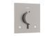 Термостат для душа Hansgrohe Ecostat Comfort E скрытого монтажа на 2 функции stainless steel optic 33711800, Нержавеющая сталь
