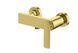 Змішувач для душу Kohlman Experience brushed gold настінний KPL-QW120EGDB, Золотий