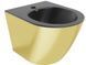 Подвесное биде Mexen Lena Gold Black Matt MEX-35224876, Золотой