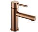 Смеситель для умывальника Mexen Elba rose gold низкий MEX-74100-60, Розовое золото