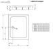 Душевой поддон Radaway Laros D 120x90 SLD91217-01