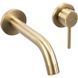Смеситель для умывальника Rea Owen brushed gold + BOX скрытого монтажа REA-B5334, Золотой