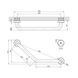 Поручни для ванны Kroner KRM Rizze - ACC3517 CV022918, Хром