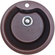 Кухонная мойка Adamant Wave &Oslash;485x210 mokko 223223, Цемент матовый