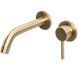 Смеситель для умывальника Rea Owen brushed gold + BOX скрытого монтажа REA-B5334, Золотой