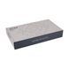 Смеситель для умывальника Qtap Vlasta New высокий QTVLA269GMB45653 Gunmetal Black PVD, Шлифованный черный хром
