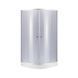 Душевая кабина Lidz Latwa SC80x80.SAT.LOW.GR, стекло тон. 4 мм + Lidz Душевой поддон Kapielka ST80x80x15, Хром матовый, Универсальная, тонированный