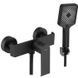 Смеситель для душа Rea Hass black REA-B6402, Черный матовый
