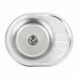 Кухонна мийка з нержавіючої сталі Platinum декор 5745 (0,6/170 мм), R, Decor