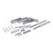 Інсталяція прихованого монтажу для унітазу 4 в 1 Qtap Nest ST з круглою панеллю змиву QT0133M425M11112CRM