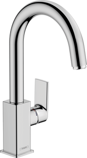 Смеситель для умывальника Hansgrohe Vernis Shape 200 с донным клапаном pop-up хром 71564000