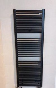 Полотенцесушитель электрический Cordivari Claudia electric 1411x500 чорний, Черный матовый, Праве, Електронний