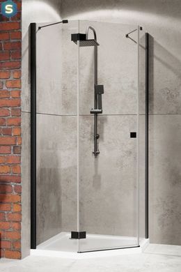 Душевая кабина Radaway Essenza New Black PTJ 80x80х200 385010-54-01L + 385049-54-01