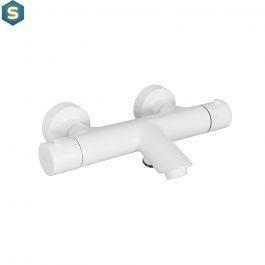 Термостат для ванни Paffoni Light white matt LIQ023BO, Белый матовый