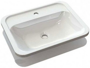 Умивальник Fancy Marble Tiffany (550) 4806101, Білий