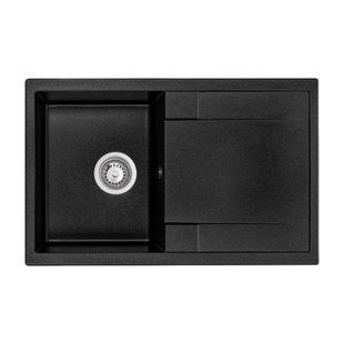 Кухонна мийка Granado Vigo black shine 1401