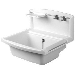 Умивальник підвісний господарський 55x45 Sanit 60.005.01.0099, Білий