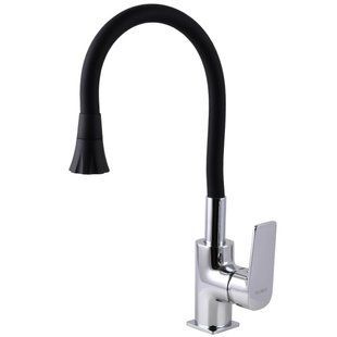 Смеситель для кухни Globus Lux Bonn GLB-0203SA-B01, Черный матовый