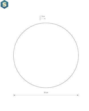 Світильник Nowodvorski 7640 Ring LED 1x12W 3000K 640Lm IP20 Wh