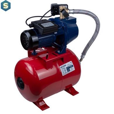 Насосная станция Wetron 0,75 кВт бак 24 л чавун.корпус 775042/24