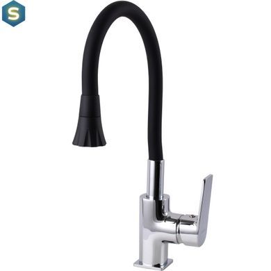 Смеситель для кухни Globus Lux Bonn GLB-0203SA-B01, Черный матовый