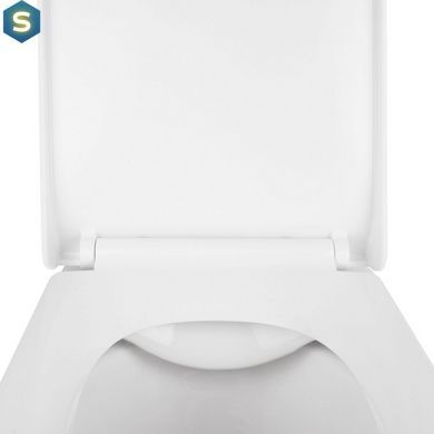 Унітаз підвісний Qtap Tern безобідковий з сідінням Soft-close QT1733052ERW, Білий