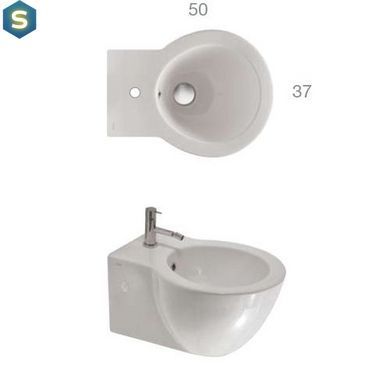 Биде подвесное Globo Bowl SBS11.BI, Белый