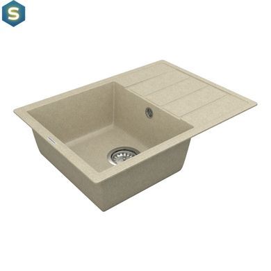 Кухонная мойка VANKOR Easy EMP 02.62 Beige