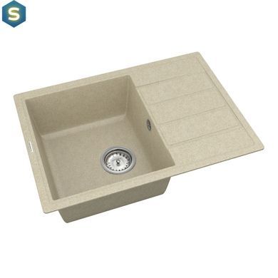 Кухонная мойка VANKOR Easy EMP 02.62 Beige