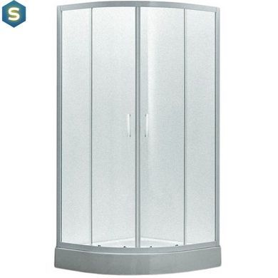 Душова кабіна Eger Tisza 90x90 (без піддону) скло Zuzmara 599-021/1, Білий, матовий