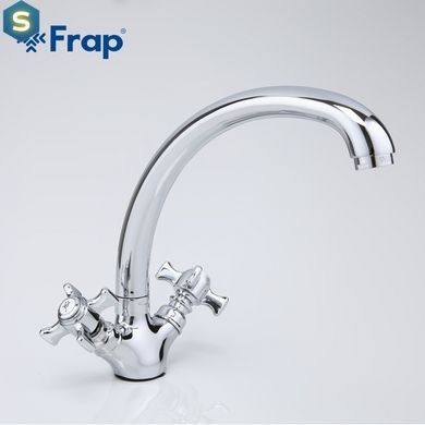 Смеситель для кухни буксовый гайка Frap 1/10 F4224 (H24), Хром