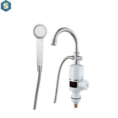Проточный водонагреватель Wezer SDR-B05ST ванна с датчиком температуры