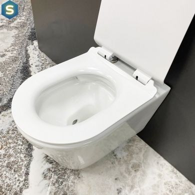 Підвісний унітаз VBI Burano Tornado white VBI-020700, Білий