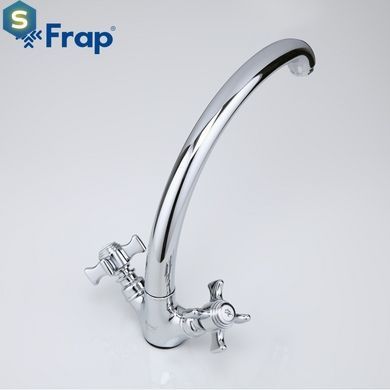Смеситель для кухни буксовый гайка Frap 1/10 F4224 (H24), Хром
