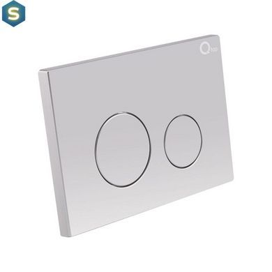 Инсталляция скрытого монтажа для унитаза 4 в 1 Qtap Nest ST с круглой панелью смыва QT0133M425M11111SAT