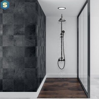 Душевая система Yoka Dixi black BP.DIXI BLK, Черный матовый