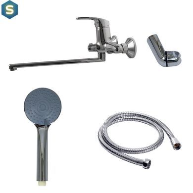 Змішувач для ванни Globus Lux Caprice GLCA-0208, Хром