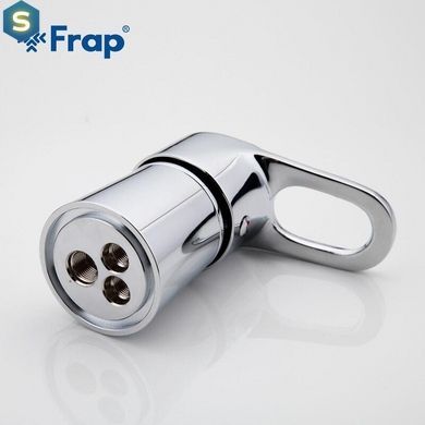 Гигиенический душ с приставкой для унитаза Frap F1250-2 хром, Хром